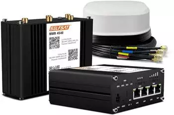Selfsat MWR 4540 + SATCO 5G Antenne weiss