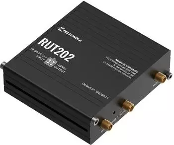 Teltonika RUT202 Industrieller 4G LTE WiFi4 Router DualSIM/eSIM (RUT202AAAAA0)