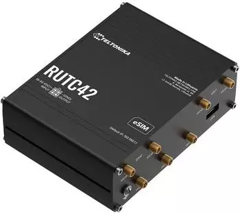 Teltonika RUTC42 WWAN Wireless Router 4G/WiFi 6 Dual-Modem (RUTC42000000)