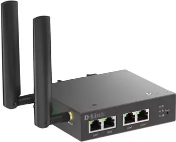 D-Link DWM-314-T 4G LTE M2M VPN Router, 4x Fast Ethernet (DWM-314-T)