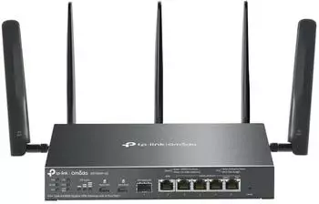 TP-Link Omada ER706WP-4G VPN-Router Wi-Fi 6, Dual-Band, 4G Cat6, PoE (ER706WP-4G)
