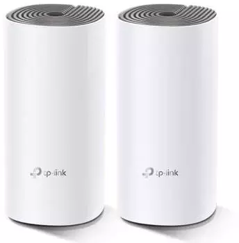 TP-Link Deco E4 Mesh WLAN-System AC1200, 2er-Pack (Deco E4(2-pack))