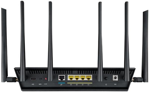 WLAN Router Konnektivität & Allgemeine Daten Asus RT-AC3200 Tri-Band Gigabit Router (90IG01F1-BM2G00)