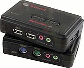 Avocent 2 Port Swich with audio and USB (2SV120BND1)