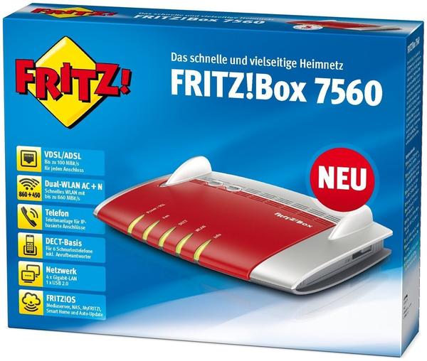 Allgemeine Daten & Konnektivität AVM FRITZ!Box 7560