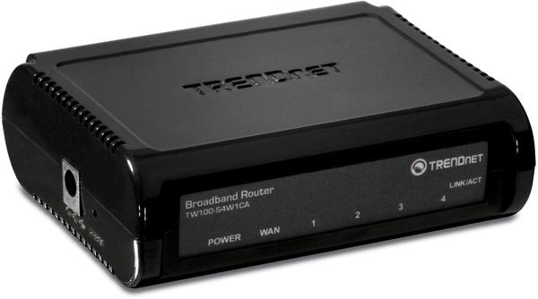 TRENDNET 4-Port Broadband Router (TW100-S4W1CA)