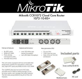 MikroTik CCR1072-1G-8S+