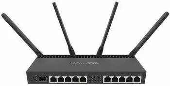 MikroTik RB4011iGS+5HacQ2HnD-IN - Wireless Router - 10 GigE - 802.11b/g/n/ac - Dual-Band
