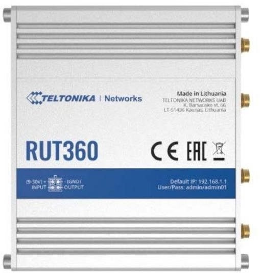Teltonika RUT360 LTE Cat6 Router