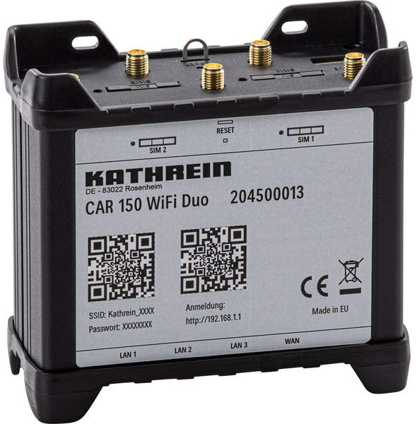 Kathrein WLAN / LTE Router CAR 150 Wifi Duo