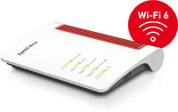 FRITZ! Box 7510 INT, Wi-Fi 6 (802.11ax), Einzelband (2,4GHz), Ethernet/LAN, ADSL,