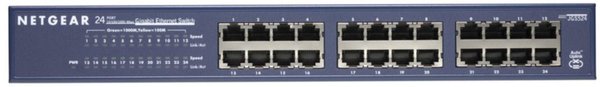 Tetsbericht Netgear 24-Port Gigabit Switch (JGS524) V2