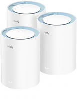 Cudy M1200 3-PACK Mesh-WLAN-System Dual-Band (2,4 GHz/5 GHz) Wi-Fi 5 (802.11ac) Wei&szlig;