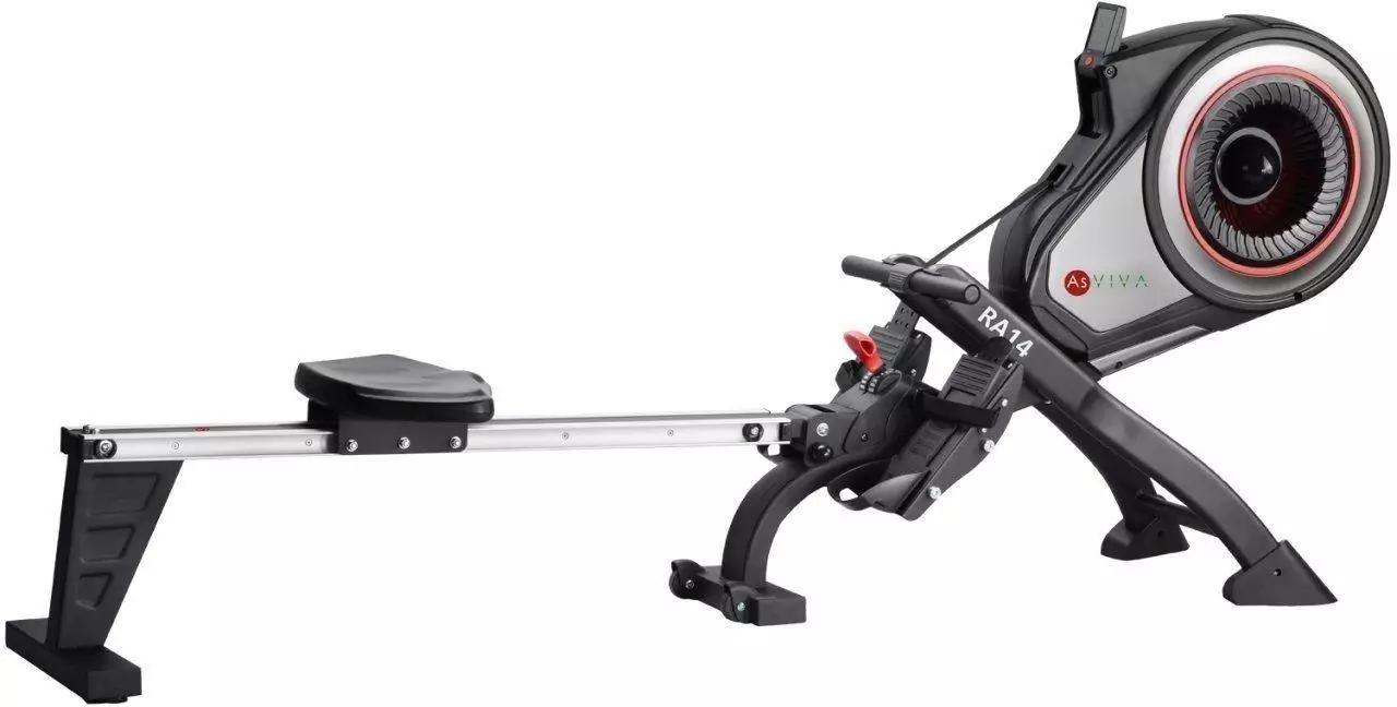 AsVIVA RA14 Rudergerät klappbar für Zuhause – 13 kg