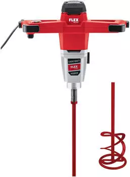 Flex-Tools MXE 1602 2-Gang-Rührer mit Wendelrührer HP2 160, 1600W (497312)