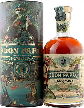 Don Papa Rum Baroko 0,7l 40% mit Geschenkverpackung