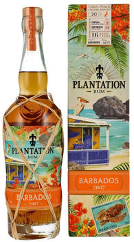 Plantation Barbados 2007 One Time Edition Terravera 0,7l 48,7%