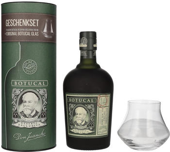 Botucal Diplomático Reserva Exclusiva Ron Antiguo 0,7l 40% mit Glas