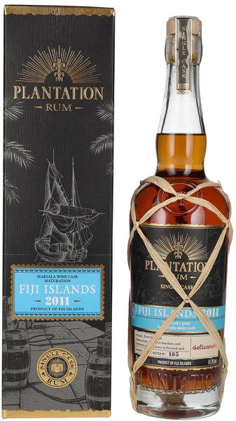 Plantation Rum Fiji 2011 Single Cask Marsala Finish Delicando Edition 2023 0,7l 51,7%