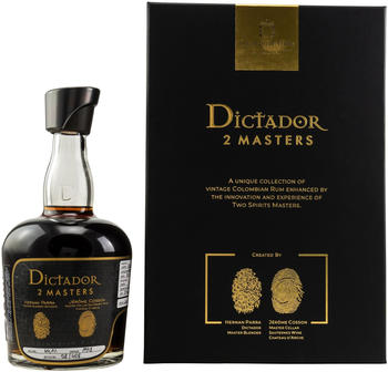 Dictador 1978/2019 40 Jahre 2 Masters Chateau d'Arche 0.7l 44.1% Dictador 1978/2019 40 Jahre 2 Masters Chateau d'Arche 0.7l 44.1%