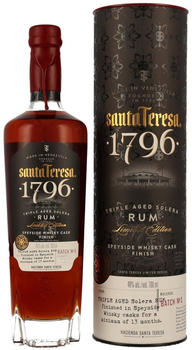 Santa Teresa 1796 Speyside Cask Finish 0.7l 46%
