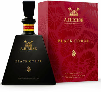A.H. Riise Black Coral Premium Matured limited Rum 0,7l 45,8%