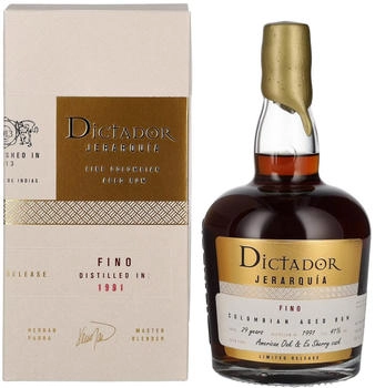 Dictador Jerarquia Fino 1991 0,7l 41% Dictador Jerarquia Fino 1991 0,7l 41%