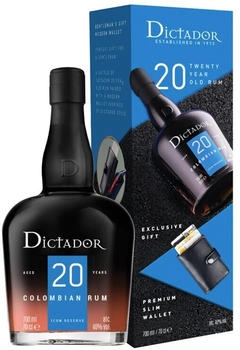 Dictador 20 Years Old Colombian Rum 0,7l 40% Dictador 20 Years Old Colombian Rum 0,7l 40%