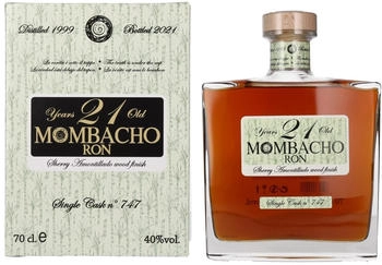 Mombacho Ron 21 Years Old Sherry Amontillado Wood Finish 40% 0,7l in Geschenkbox Mombacho Ron 21 Years Old Sherry Amontillado Wood Finish 40% 0,7l in Geschenkbox
