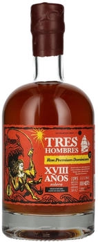 Tres Hombres Republica Dominicana 18 Años Solera Edition 67 2023 43% 0,5l Tres Hombres Republica Dominicana 18 Años Solera Edition 67 2023 43% 0,5l
