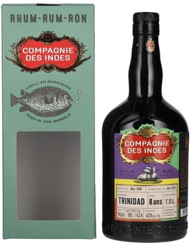 Compagnie des Indes 8 Years Old Trinidad T.D.L. 0,7l