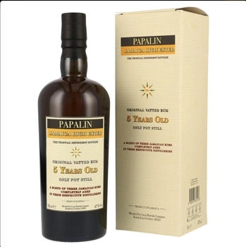 Papalin 5 Years Old Jamaica High Ester Rum 47% 0,7l