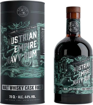 Michler's Austrian Empire Navy Rum Reserve Double Cask Malt Whisky 44% 0,7l
