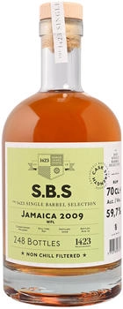 1423 World Class Spirits Single Barrel Selection Jamaica 2009 0,7l 59,7%