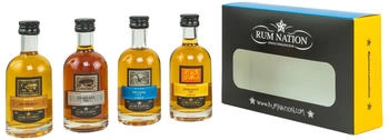 Rum Nation Set 4x0,05l 40,5%