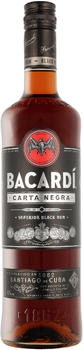 Bacardí Carta Negra Rum 40% 0.7l