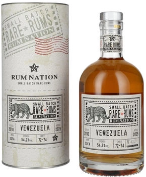 Rum Nation Rare Rums Venezuela 2010 2025 0,7l 54,2% in Geschenkbox