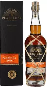 Planteray Rum Barbados 2018 Saint Estèphe Cask Finish 50,5% 0,7l Giftbox