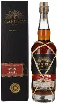 Planteray Rum Spain Single Cask Px Cask Finish 2012 42,7% 0,7l Giftbox