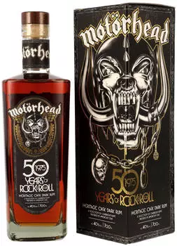 Mot&ouml;rhead 50 Years of Rock Roll Heritage Cask Dark Rum 0,7l 40%