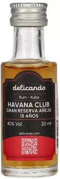 Havana Club Club Gran Reserva Añejo 15 Años 0,02l 40%