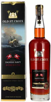 A.H. Riise Old St. Croix Danish Navy Strength 0,7l 55%
