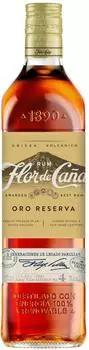 Flor de Caña 4 Years Old Flor de Cana Oro Reserva Rum 0,7l 37,5%