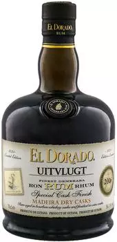 El Dorado 16 Years Old Uitvlugt Madeira Dry Casks Special Cask Finish Rum 0,7l
