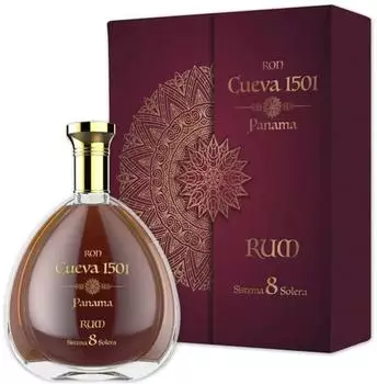 Taster Wine Ron Cueva 1501 Panama 8 Solera Rum 0,7l 40%