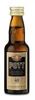 Pott 33061, Pott - Echter &Uuml;bersee Rum 40 % vol. Kleinflasche 0.04l,...