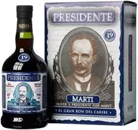 Presidente 19 Jahre Rum - 0,7L 40% vol, Grundpreis: &euro; 47,99 / l