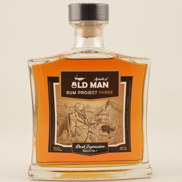 Spirits of Old Man Rum Project Three Dark Expression 0,7l /(40%)