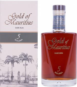 Gold of Mauritius Dark Rum Solera 5 Jahre 0,7l 40%