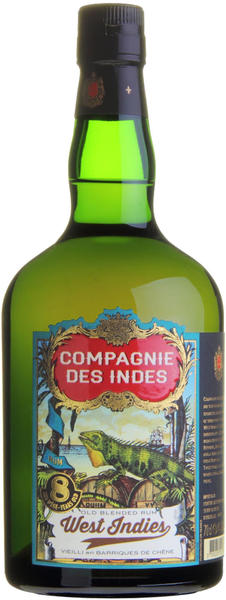 Compagnie des Indes West Indies 8 Years Old Belnded Rum 0,7l 40%